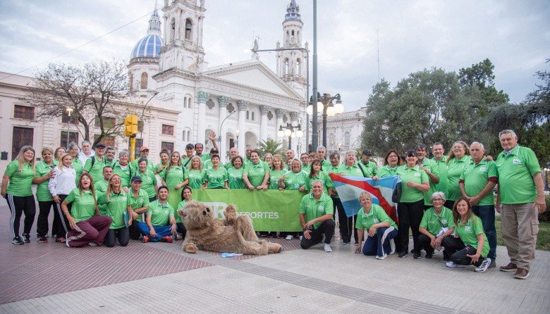 Delegación entrerriana participa en los Juegos Nacionales de Adultos Mayores en San Juan