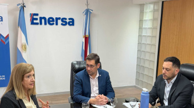 Enersa, la provincia y el municipio coordinan obras estratégicas para la capital entrerriana