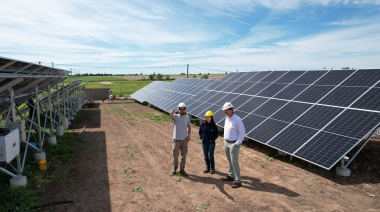 Enersa avanza con el Parque Solar de Aldea Brasilera