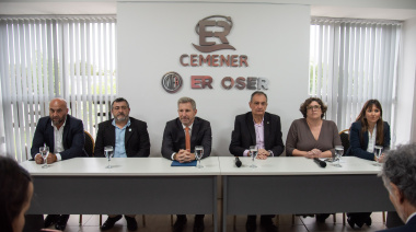 El gobernador participó del acto por los 10 años del Cemener