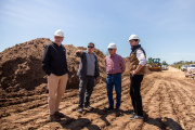 Avanzan obras de infraestructura vial y escolar ejecutadas por Cafesg en el Departamento Federación