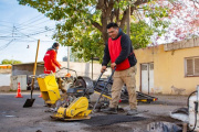 Concepción del Uruguay inició una nueva etapa de bacheo que alcanzará a 82 cuadras